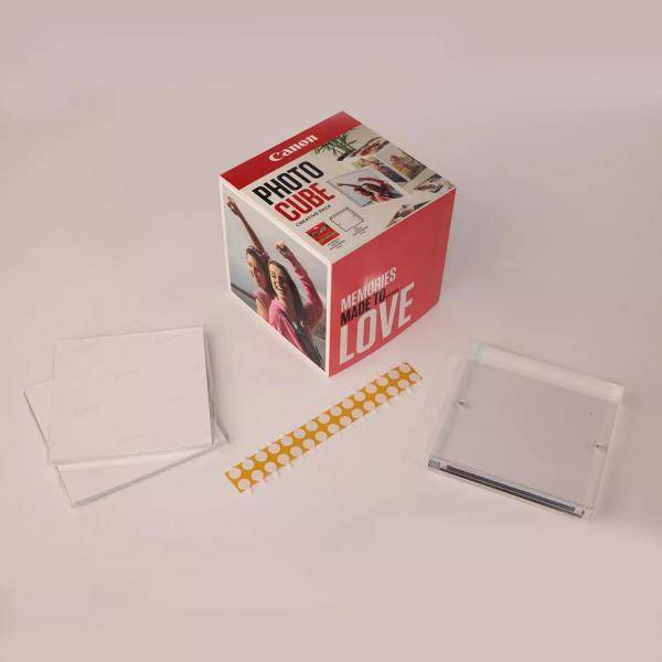 Canon PP-201 - Glänzend - pink - 130 x 130 mm 40 Blatt Fotopapier