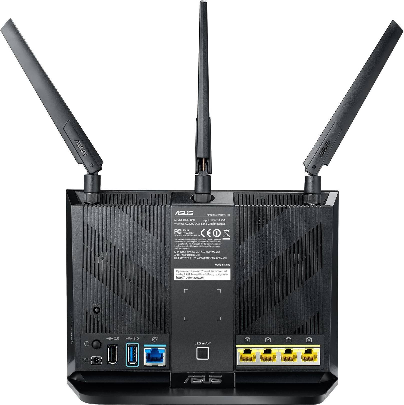 RT-AC2900 - Wireless Router 4-Port-Switch