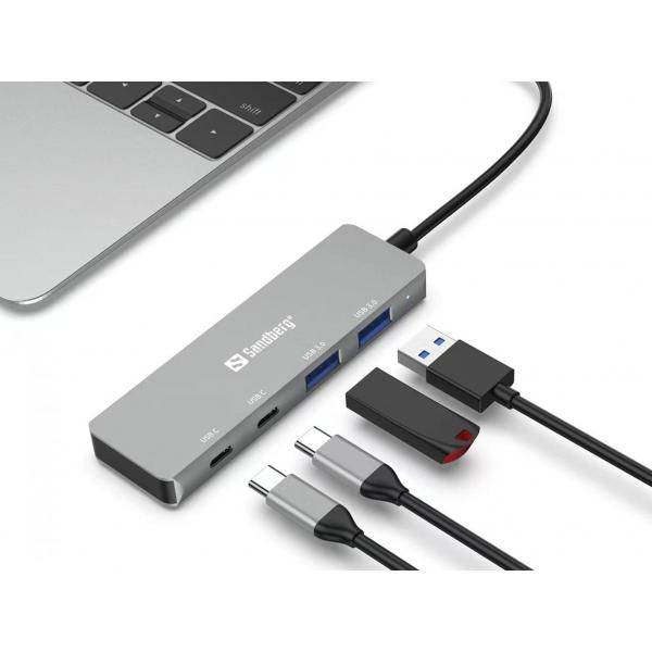 SANDBERG Dockingstation - USB-C