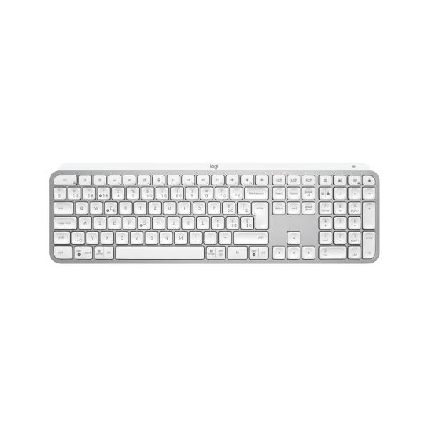 Logitech MX Keys S Tastatur Membran Ja Trådløs Schweiziskkabellos - Bluetooth LE