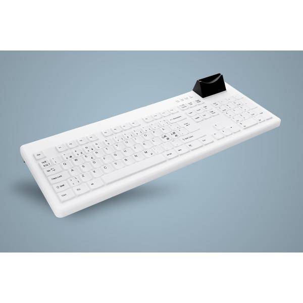 Cherry Active Key AK-C8200F - Tastatur - Hygiene - mit Smart ID Card Reader