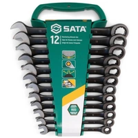 SATA Ratschen-Ringmaulschlüssel Set, 12-teilig SATA Ratschen-Ringmaulschlüssel Set, 12-teilig