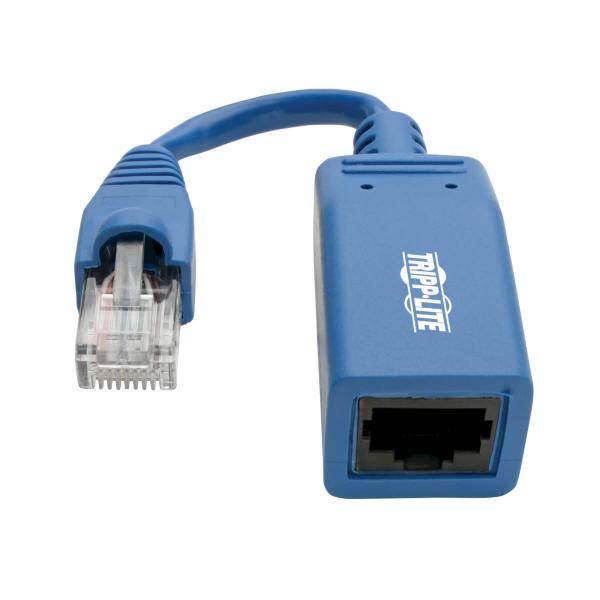 Tripp Lite N034-05N-BL Cisco Konsolen-Rollover-Kabeladapter (RJ45 Stecker/Buchse) - Blau, 5 Zoll, 0,127 m, Cat6, RJ-45, RJ-45