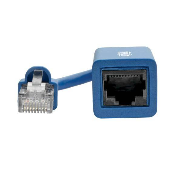 Tripp Lite N034-05N-BL Cisco Konsolen-Rollover-Kabeladapter (RJ45 Stecker/Buchse) - Blau, 5 Zoll, 0,127 m, Cat6, RJ-45, RJ-45