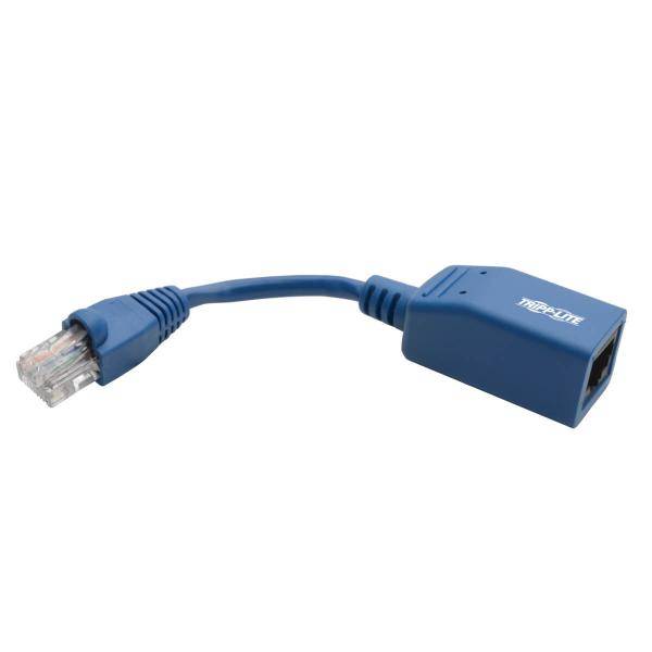 Tripp Lite N034-05N-BL Cisco Konsolen-Rollover-Kabeladapter (RJ45 Stecker/Buchse) - Blau, 5 Zoll, 0,127 m, Cat6, RJ-45, RJ-45