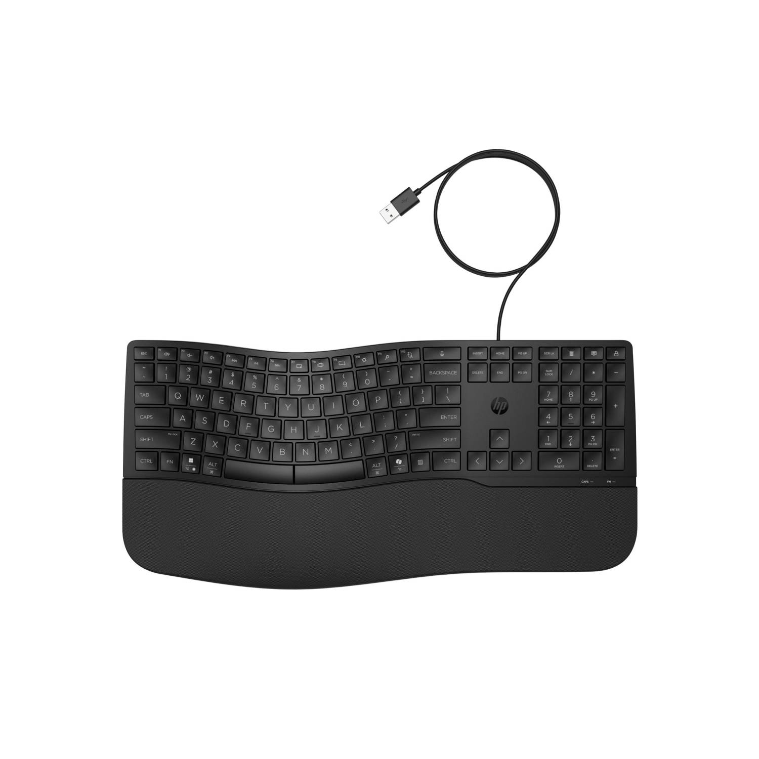 HP 480 Comfort - Tastatur - 3-Zonen-Layout, Multi-Device