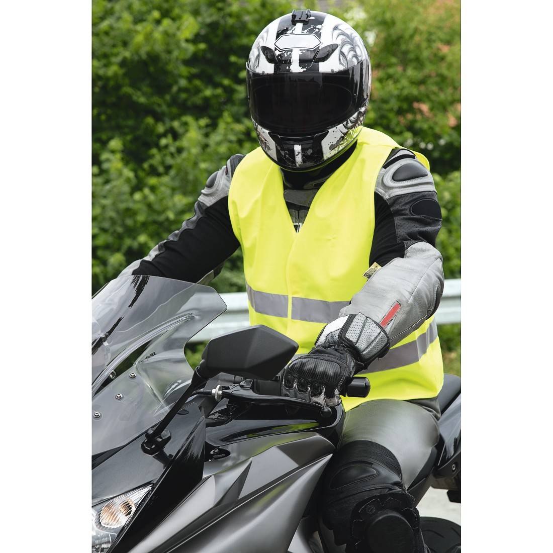 hama 00178133 Warnweste "Automotive", Neongelb