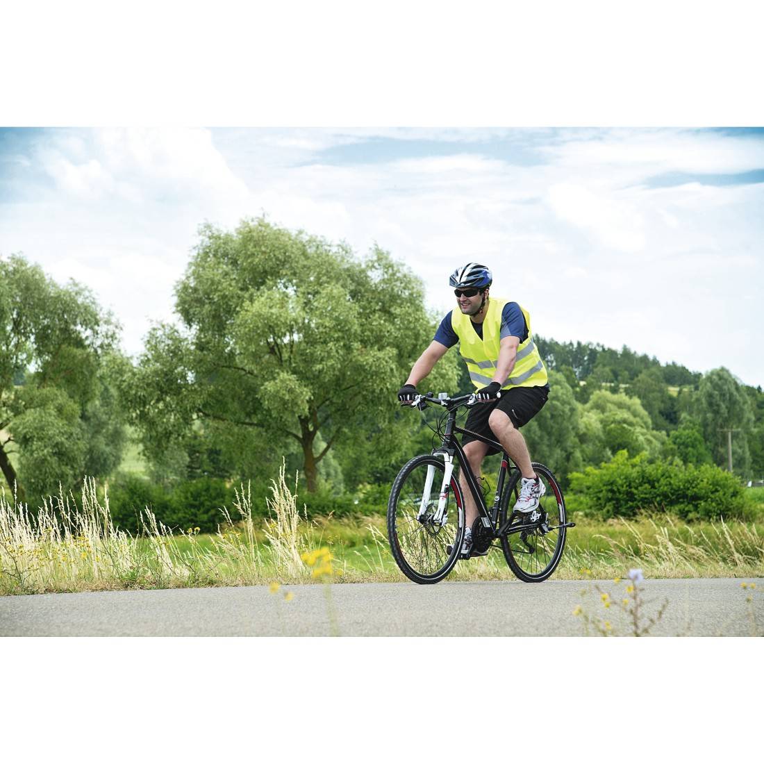 hama 00178133 Warnweste "Automotive", Neongelb