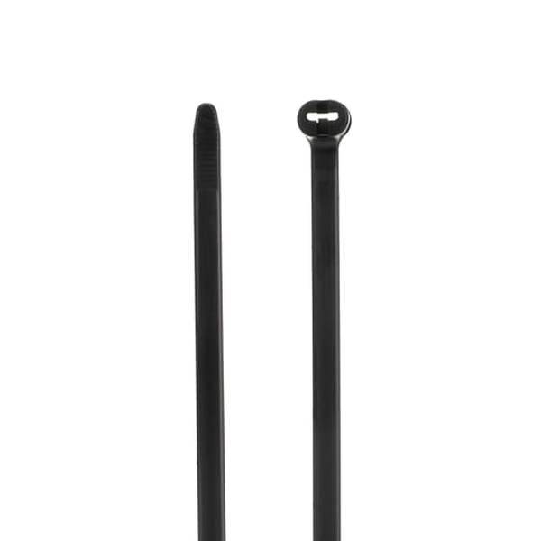 ABB TYC272MX Kabelbinder mit Stahlnase, 227x7.6mm, schwarz, UV PA 12, VPE 500 TY