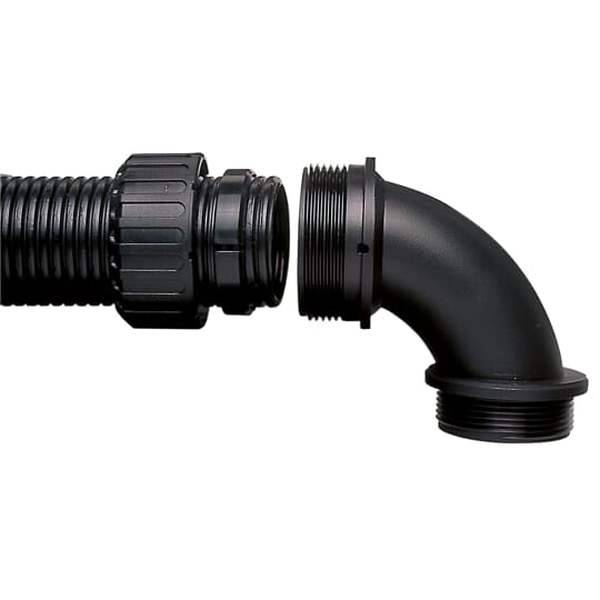 ABB AR34/M32/C90/BL Typ C90 Nennmaß: 34 90°-Bogen Verschr. in schwarz AR34/M32/C