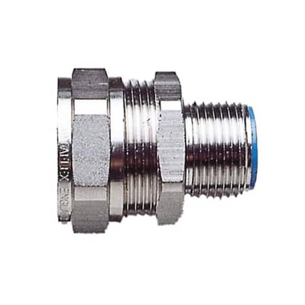 ABB Adaptaflex Verschraubung SP25/075/M Typ M Außengewinde IP65 NPT75 Messing