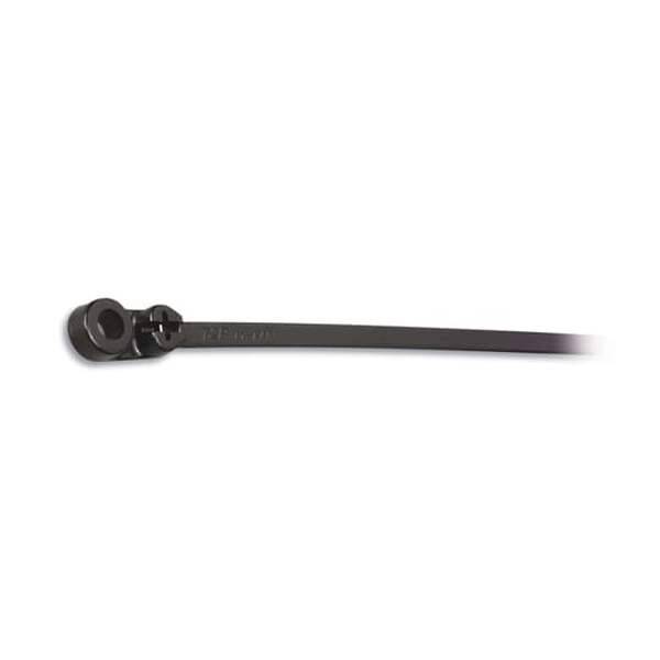 ABB TY635MX Kabelbinder mit Stahlnase, mit Montageloch, 198x4.7mm, schwarz, UV P