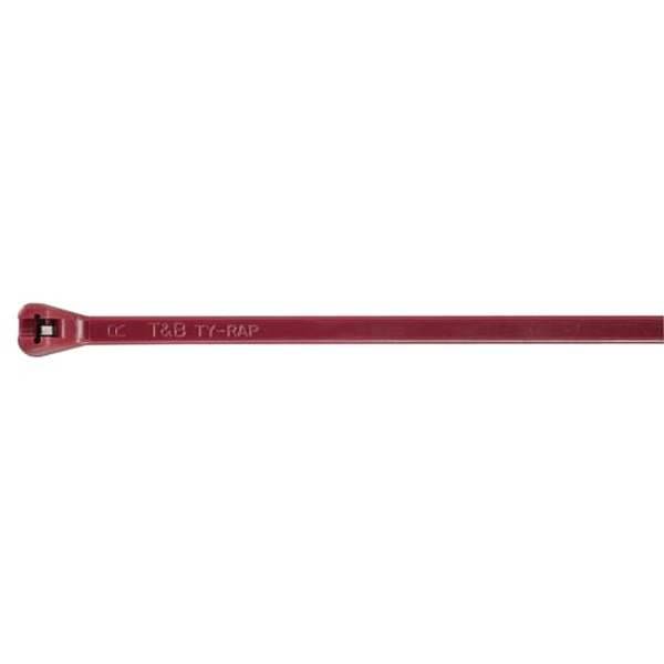 ABB TYV23M Kabelbinder mit Stahlnase, 92x2.4mm, kastanienbraun, Halar, VPE 1000