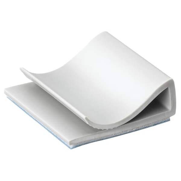 ABB Kabelschellen für FRPV-1000-8-C Flachbandkabel, Selbstklebend, grau, PVC