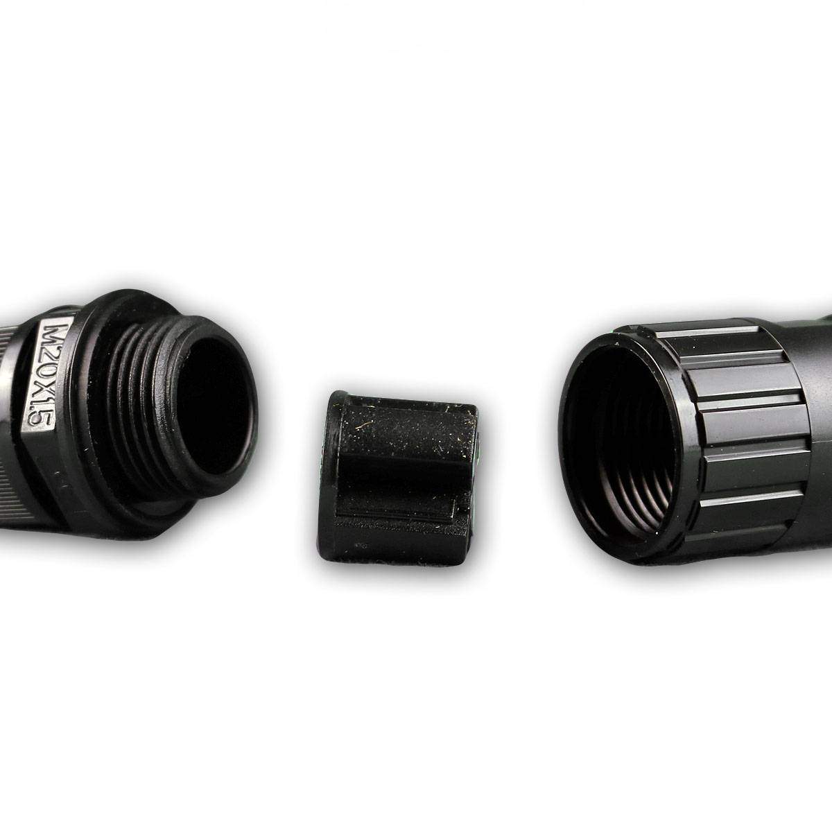 ChiliTec - 3polige Dosenmuffe / Verbinder IP68 230V Muffe