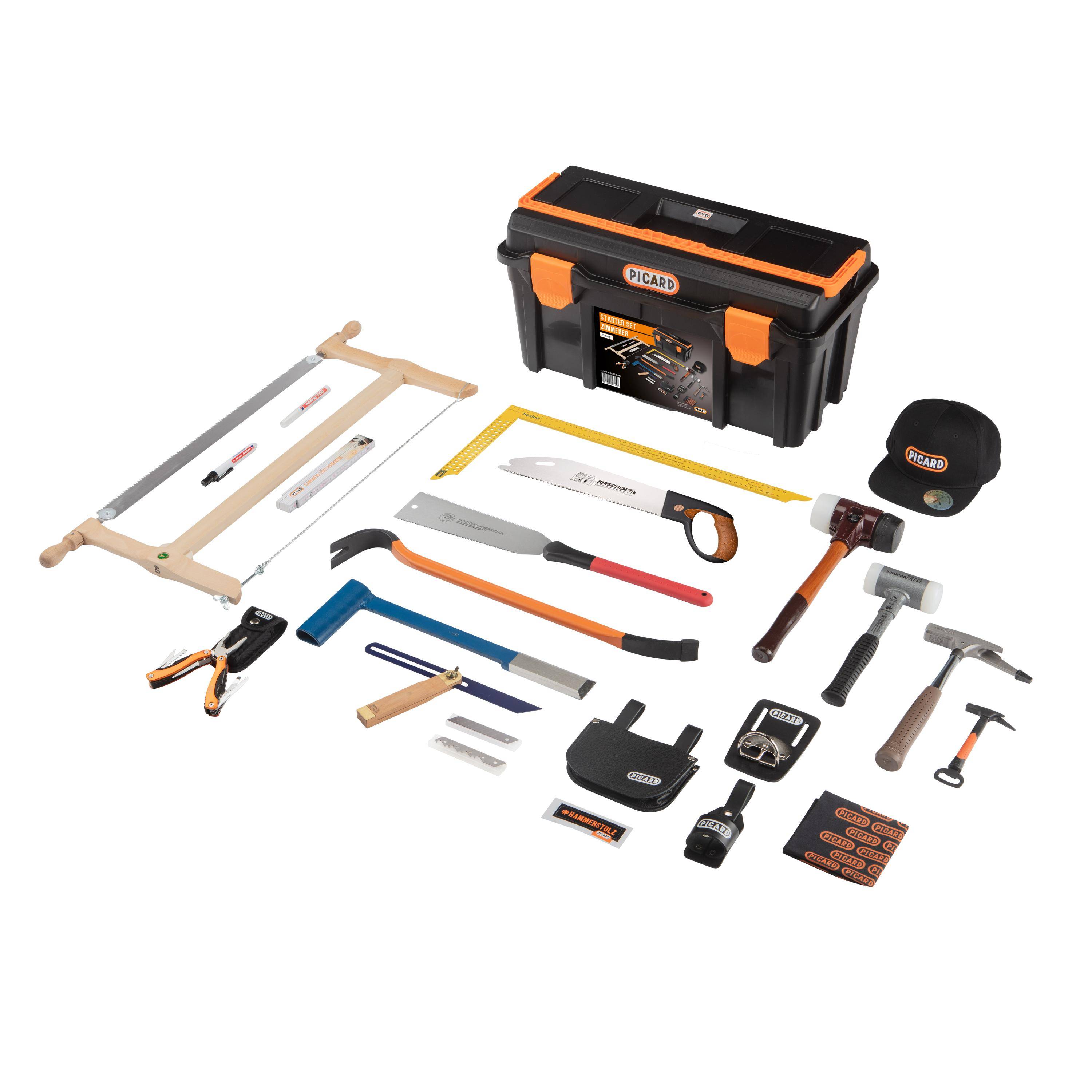 PICARD Starter Set Zimmerer im Kunststoffkoffer 24-teilig Nr. 70020-040