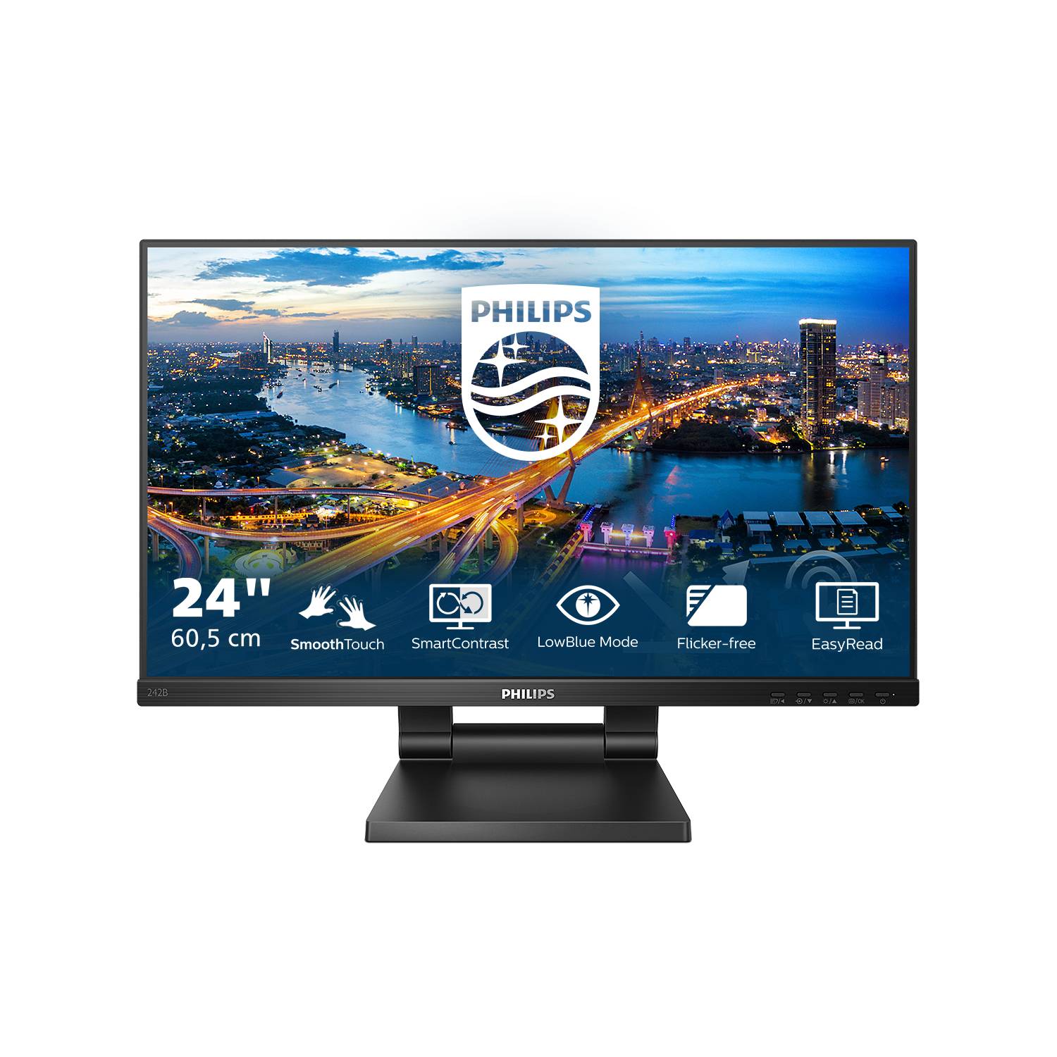 Philips 242B1TC - LED-Monitor - 61 cm (24"") (23.8"" sichtbar)