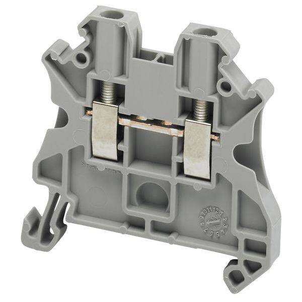Schneider Electric NSYTRV Reihenklemmenblock Einfach Grau, 0.14 → 4mm², 1 kV / 24A, Schraubanschluss