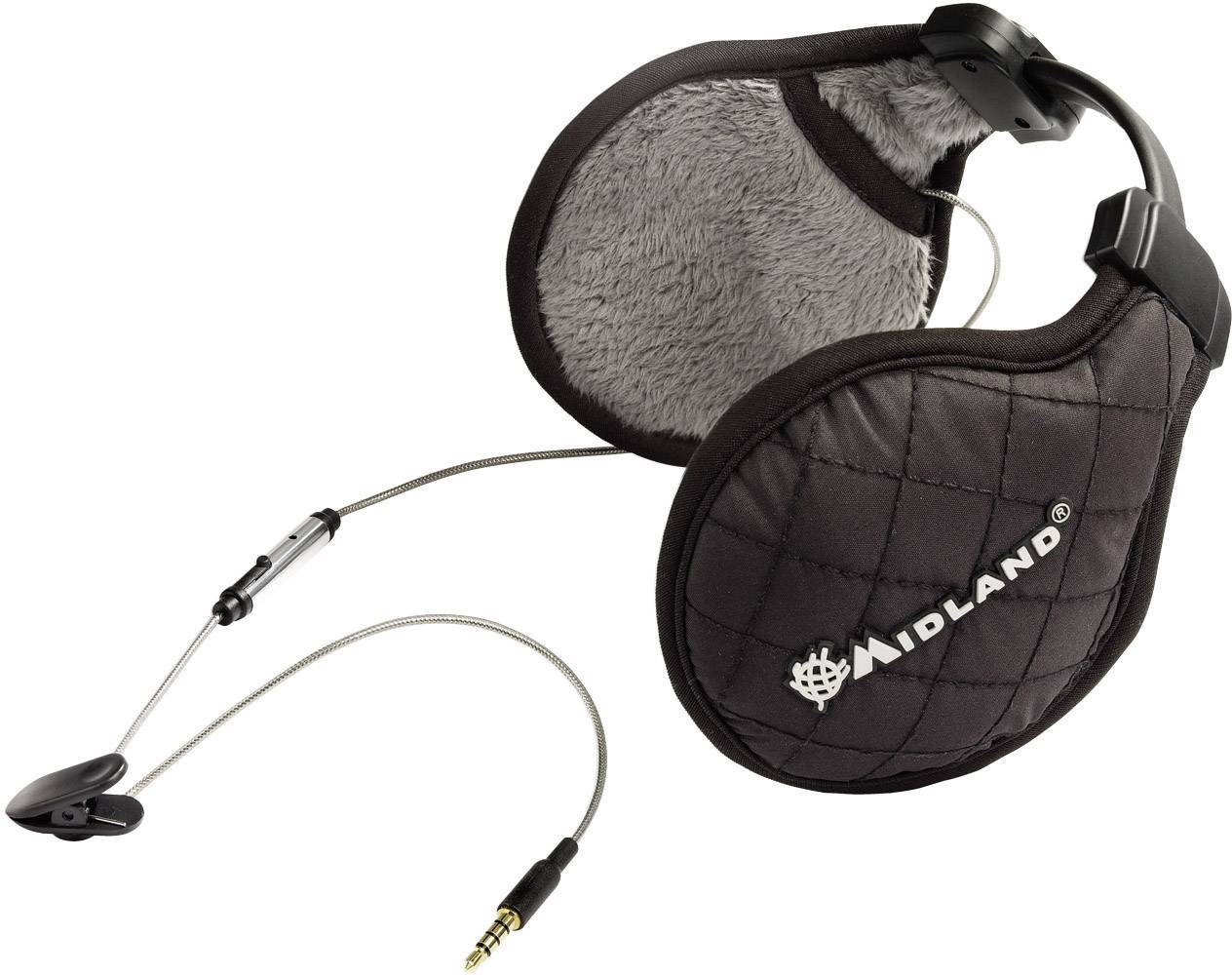 MIDLAND SUBZERO HEADSET SCHWARZ