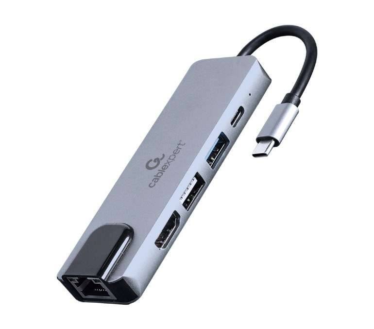 Gembird Cablexpert A-CM-COMBO5-04 - Dockingstation - USB-C 3.1