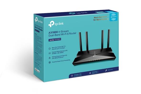TP-LINK Archer AX1800 - V1.2 - Wireless Router