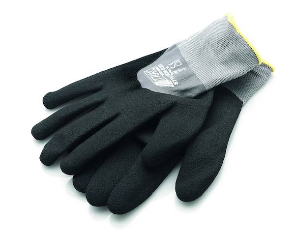 141225 Standard Skinny Flex schwarz/grau Strickgewebe Arbeitshandschuh Groesse
