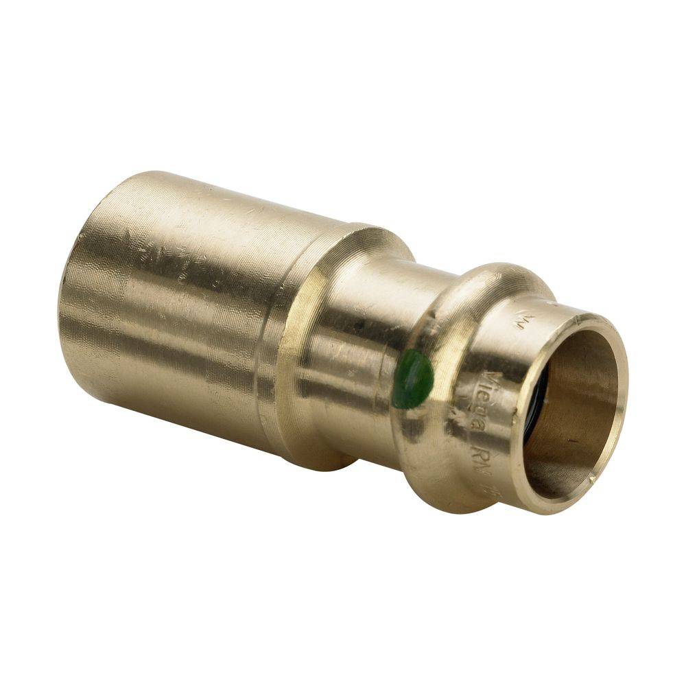 Viega Reduzierstück Sanpress 2215.1, 35x28mm, SC-Contur, Siliziumbronze, Pressanschluss, 1 Stk.