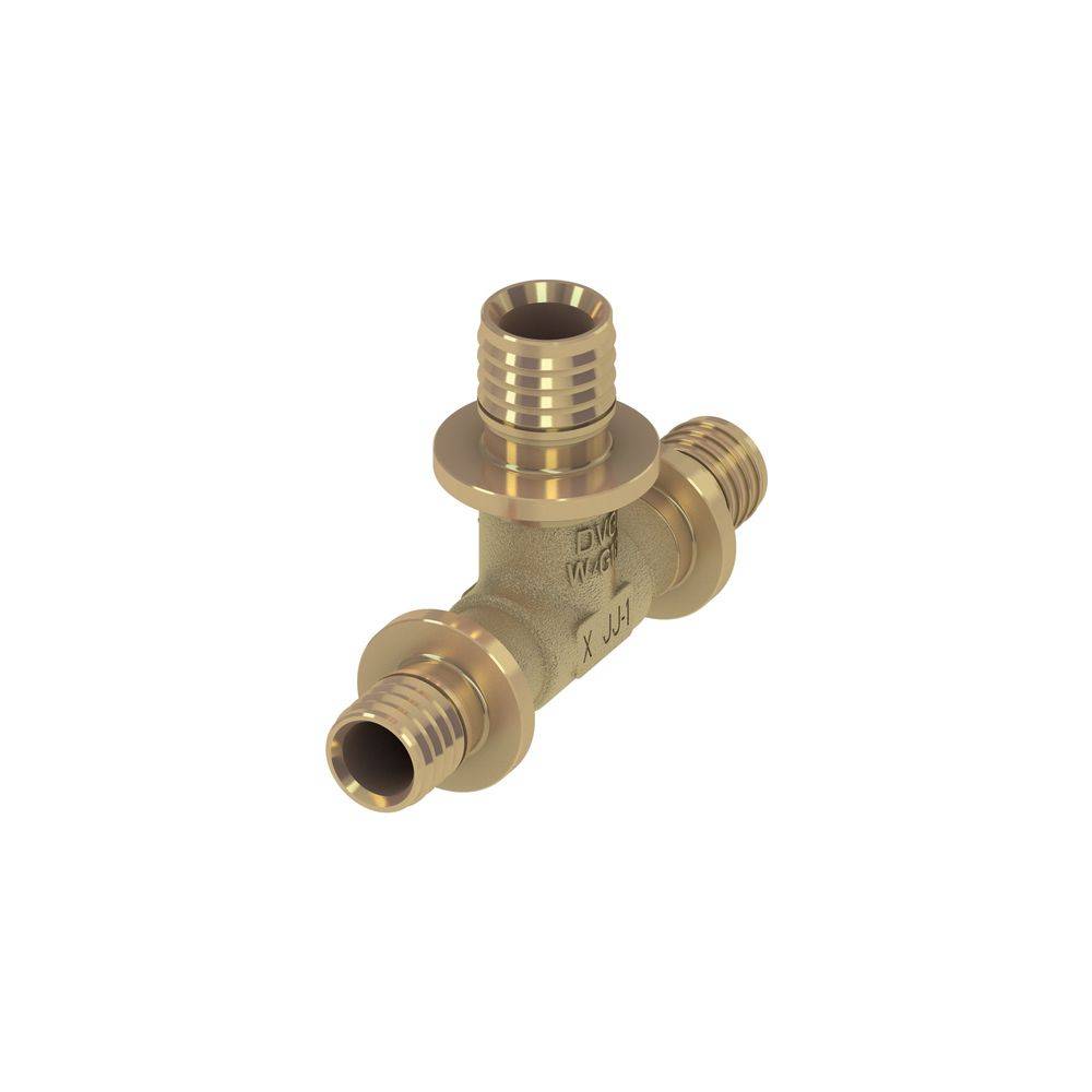 TECEflex T-Stück reduziert Dim. 20 x 16 x 16, Siliziumbronze