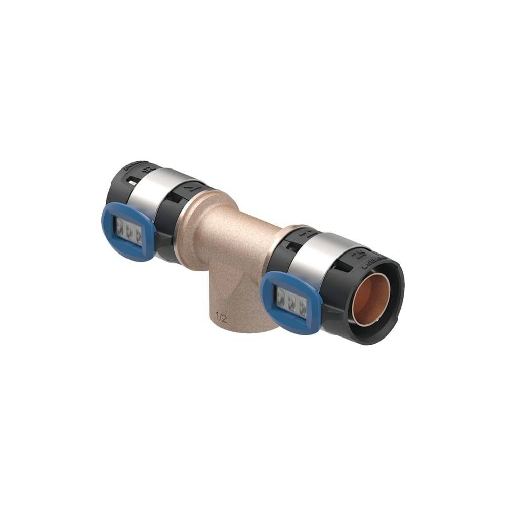 Geberit GE FlowFit, T-Stück, IG, Rg+, d25, Rp3/4, 25mm, 1 Stk.