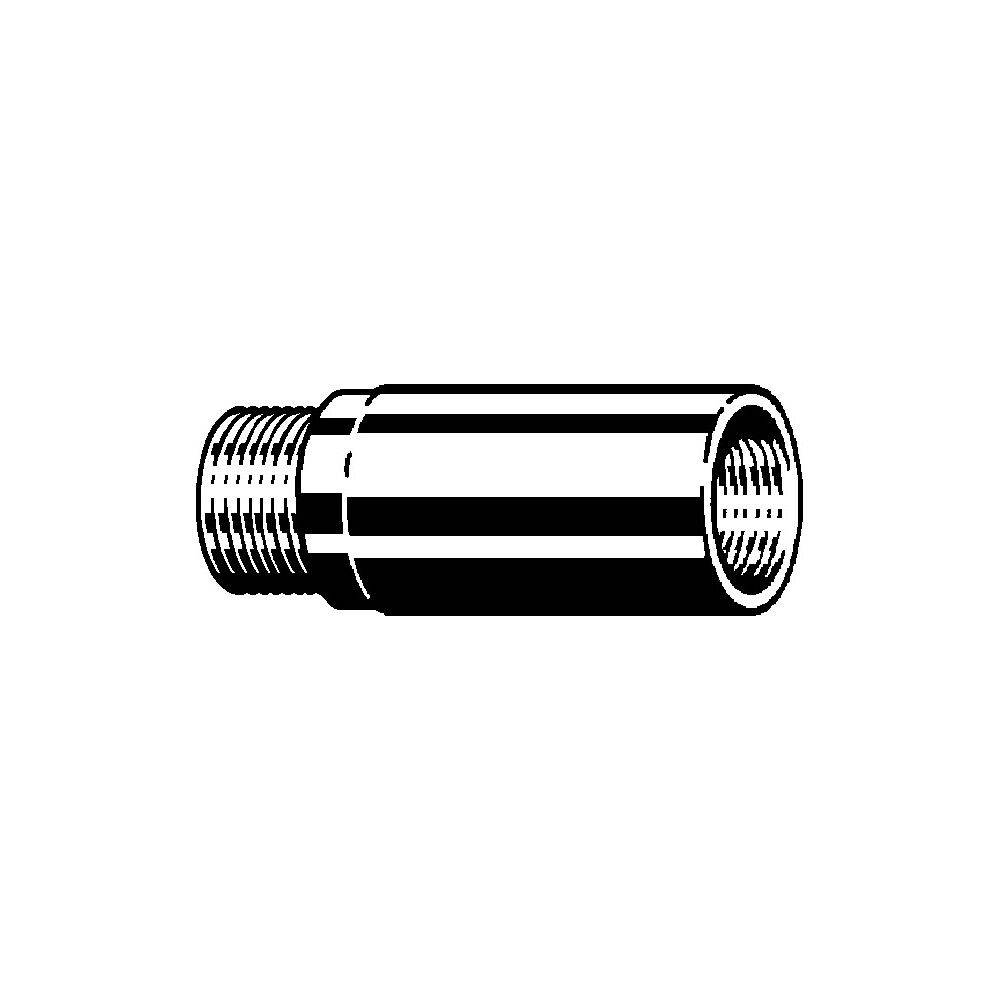 Viega Verlängerung 3525, R 1/2" x Rp 15mm, Rotguss