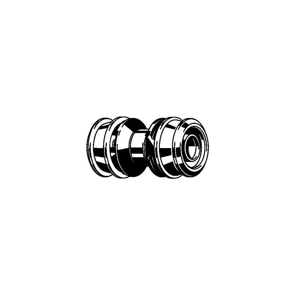 Viega Kupplung Raxofix 5315 20x16mm, mit SC-Contur, Siliziumbronze
