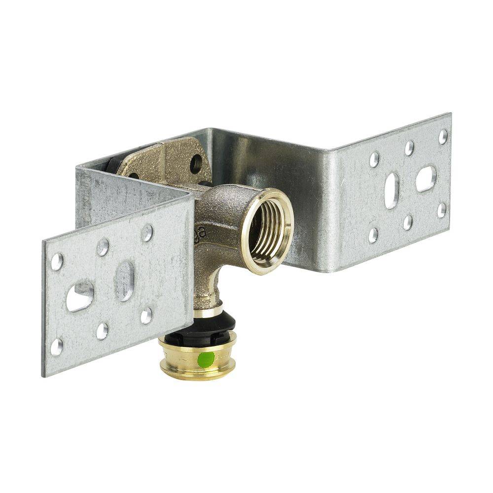 Viega Montageeinheit Raxofix 5323 16xRp 1/2, mit SC-Contur, Stahl verzinkt