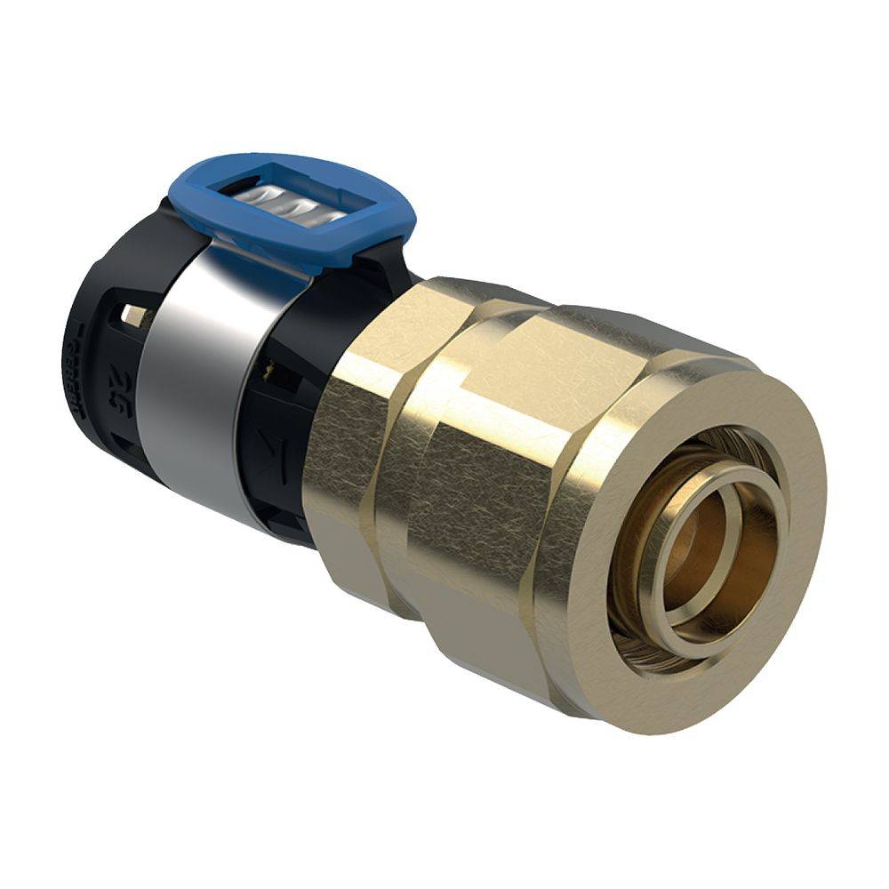 GEBERIT FlowFit Übergang mit Verschraubu auf PEX-Rohre SiBr d20-16/20