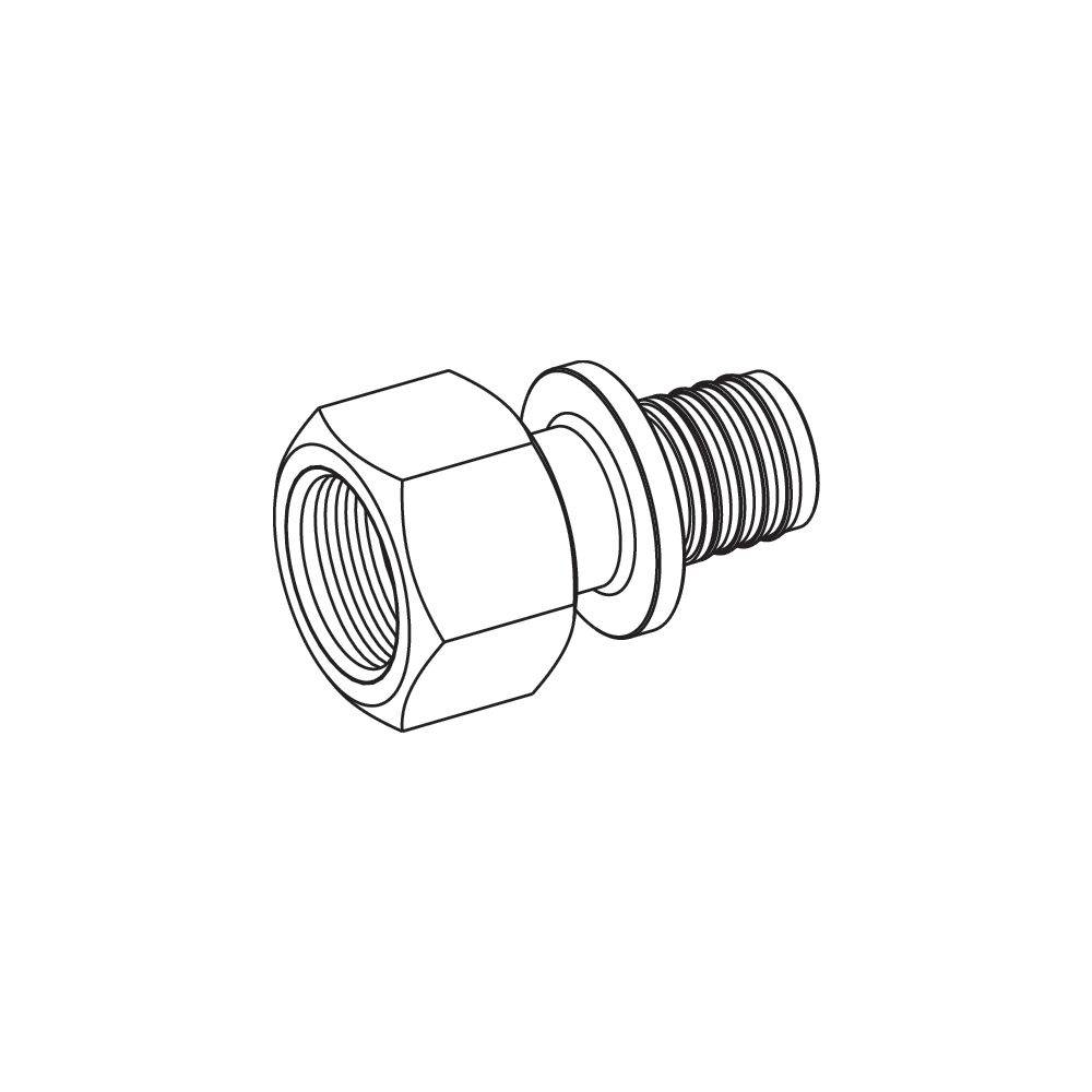TECEflex Übergangsmuffe Dim. 20 x Rp 3/4", Siliziumbronze