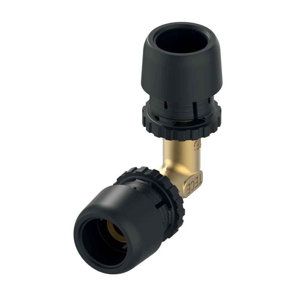 Tece logo-Ax Winkelkupplung Dimension 25x25mm, Siliziumbronze
