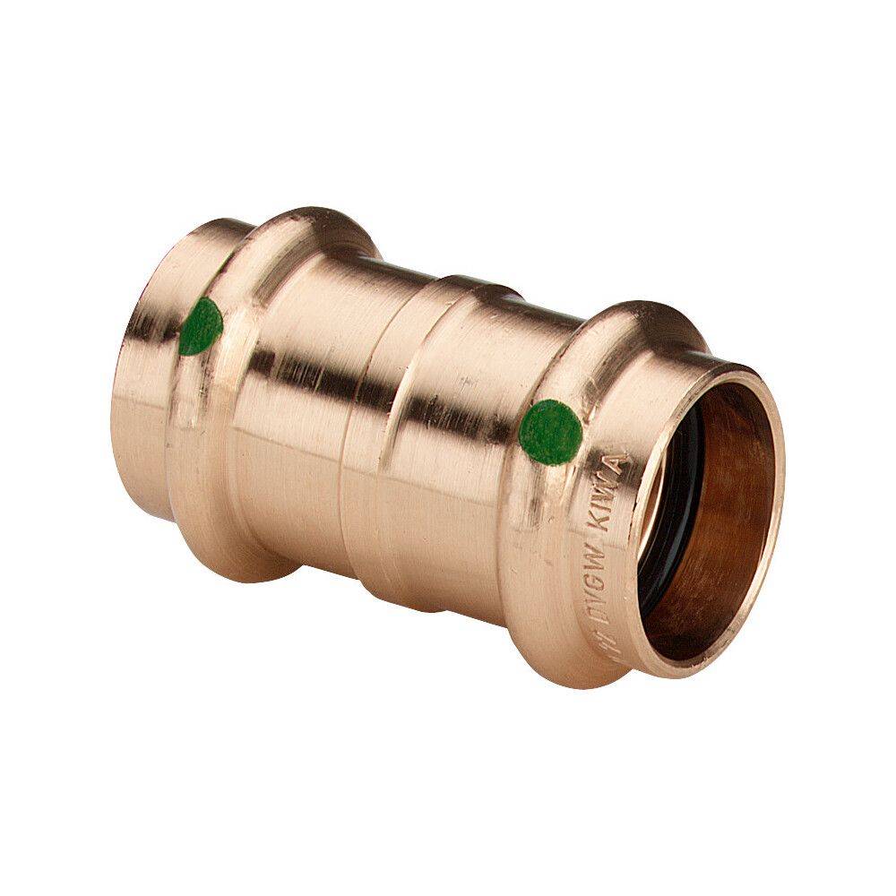 Viega Sanpress XL Muffe mit SC-Contur 2215, d. 54mm, Rotguss
