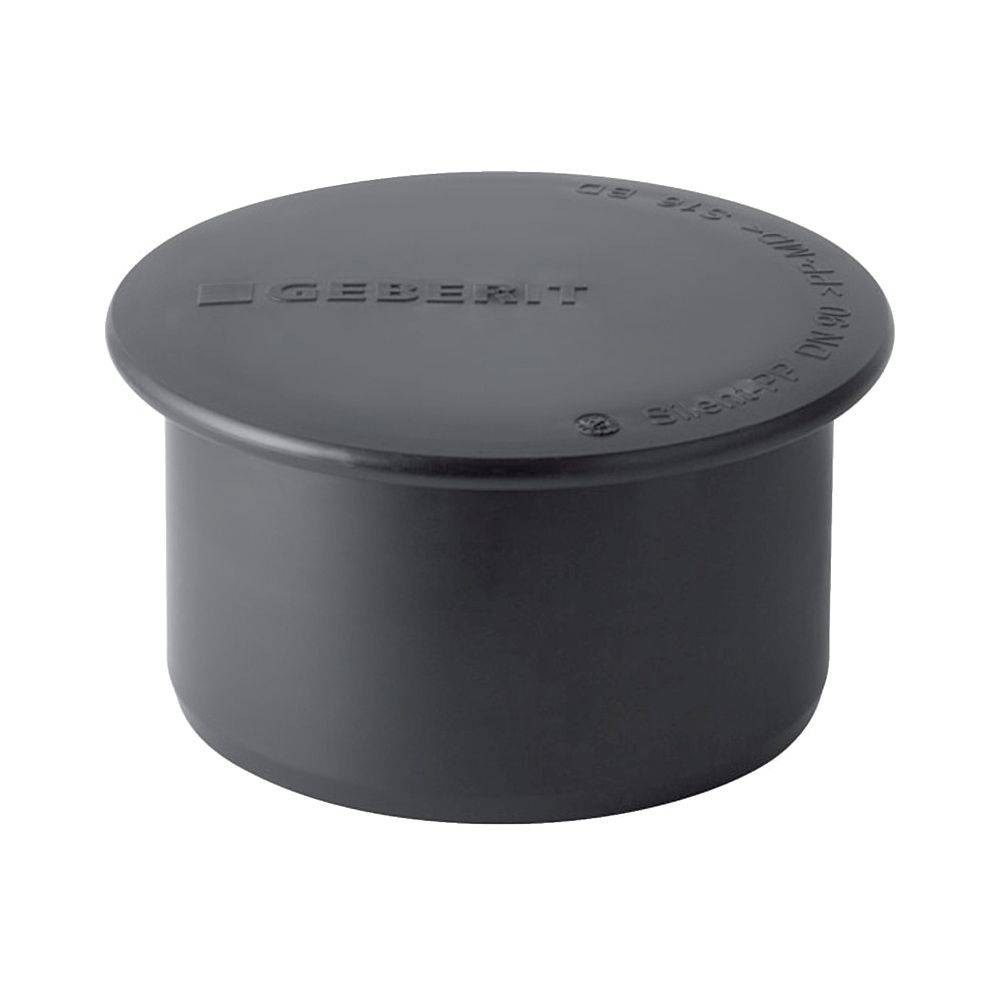 Geberit Muffenstopfen Silent-PP, DN 150, 160mm, PP-MD, Schwarz, 390728141