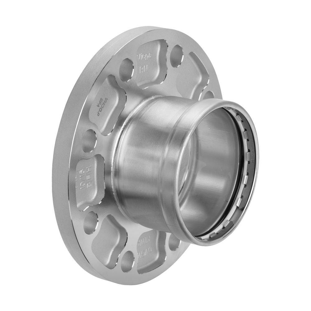 Viega Sanpress Inox XL-Flanschübergang mit SC-Contur Stahl nichtrostend, Modell 2359XL VdS-Zulassung DN: 100 d: 108,0