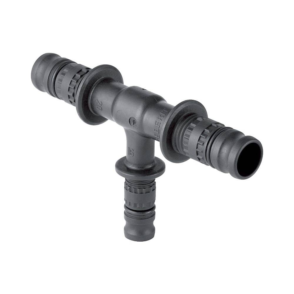 Geberit Mepla T-Stück reduziert PVDF, D 50mm, D1 40mm, D2 626321005