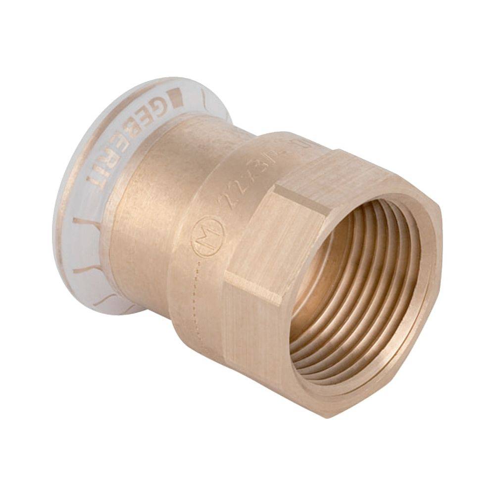 Geberit Übergangsfitting, Mapress Kupfer, Ø15mm × Rp3/8", Innengewinde, Kupfer, 1 Stk.