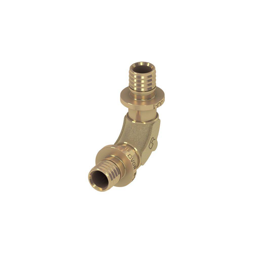 Tece flex Bogen 90 Grad druckverlustoptimiert Dimension 20x20mm, Siliziumbronze