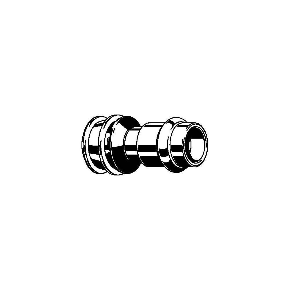 Viega Übergangsstück Raxofix 5313P 20x22mm, Siliziumbr., m SC-Con., m Press