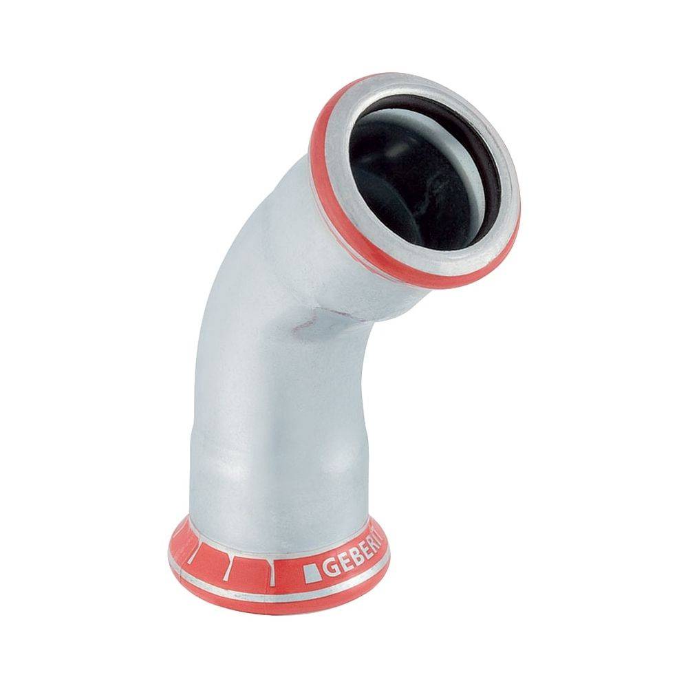 GEBERIT Mapress C-Stahl Bogen 45Gr d28 verzinkt
