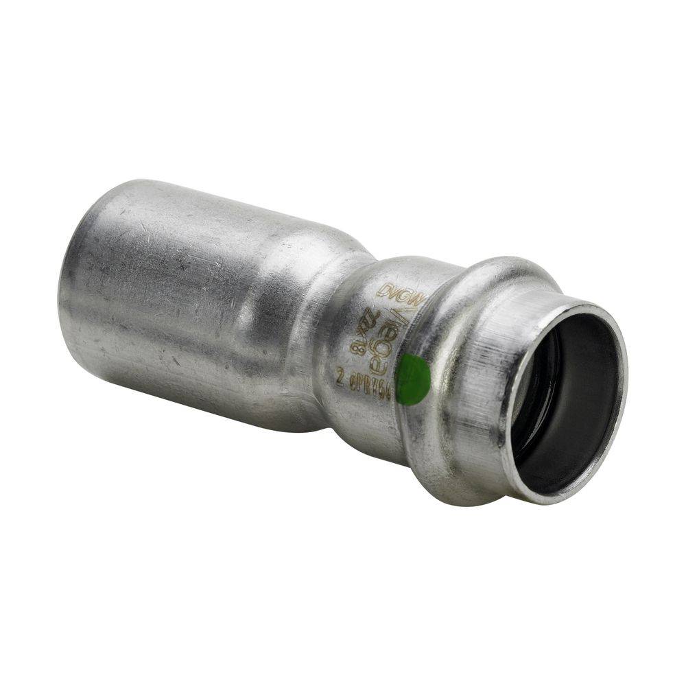 Viega Reduzierstück Sanpress Inox 2315.1 35x28mm, Stahl nichtrostend, SC-Contur