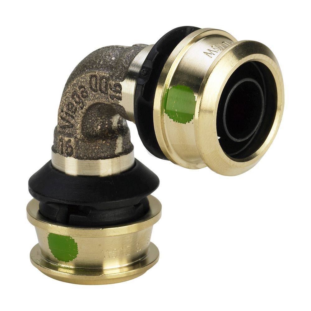 Viega Bogen Raxofix 5316 16mm, 90Gr, m SC-Contur, Siliziumbronze