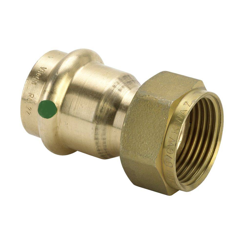 Viega Anschluss-Verschraubung Sanpress RG m SC-Contur flachdichtend 22mmx3/4
