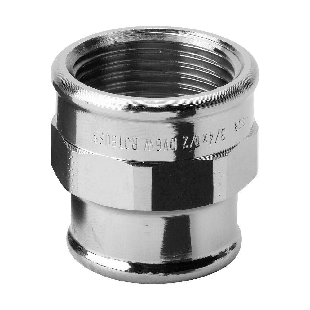 Viega Muffe 3240 Rp 1 1/2xRp 1 1/4, Rotguss, reduziert