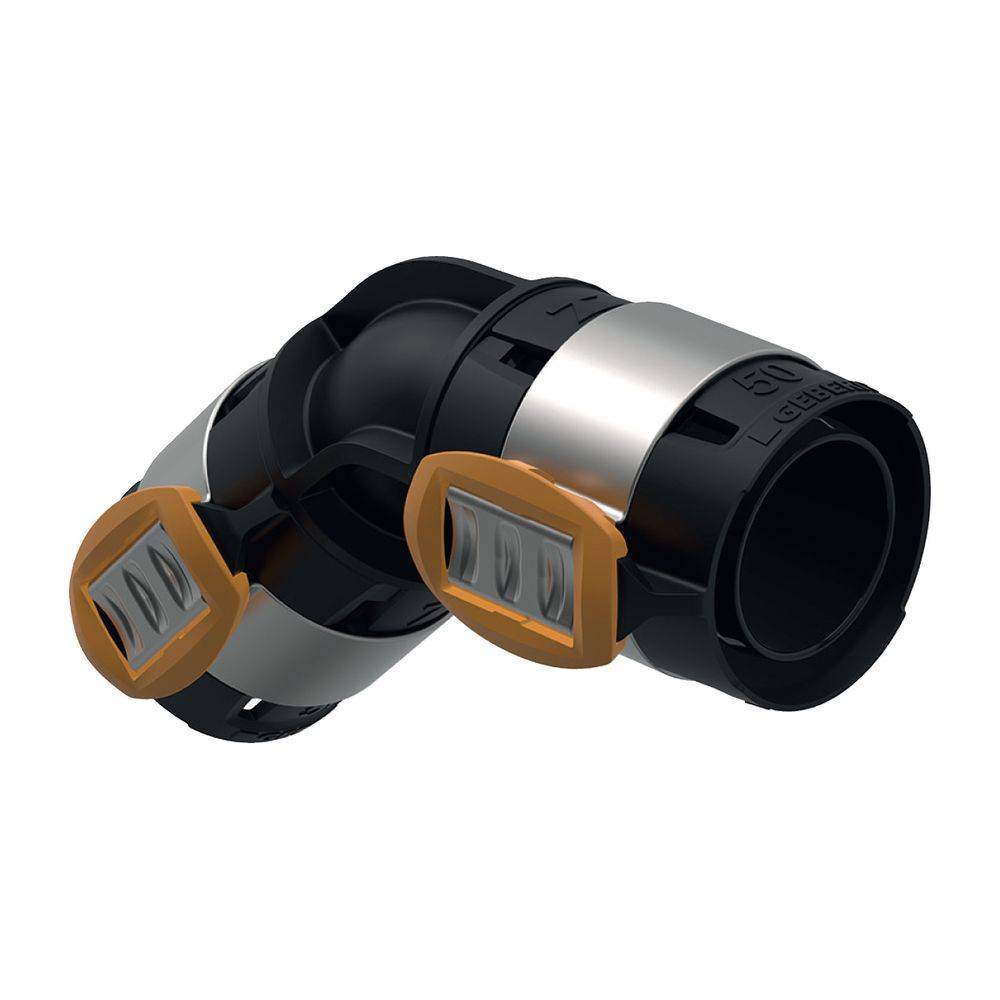 Geberit GE FlowFit, Bogen, PPSU, 45 Grad, d63mm, 1 Stk.