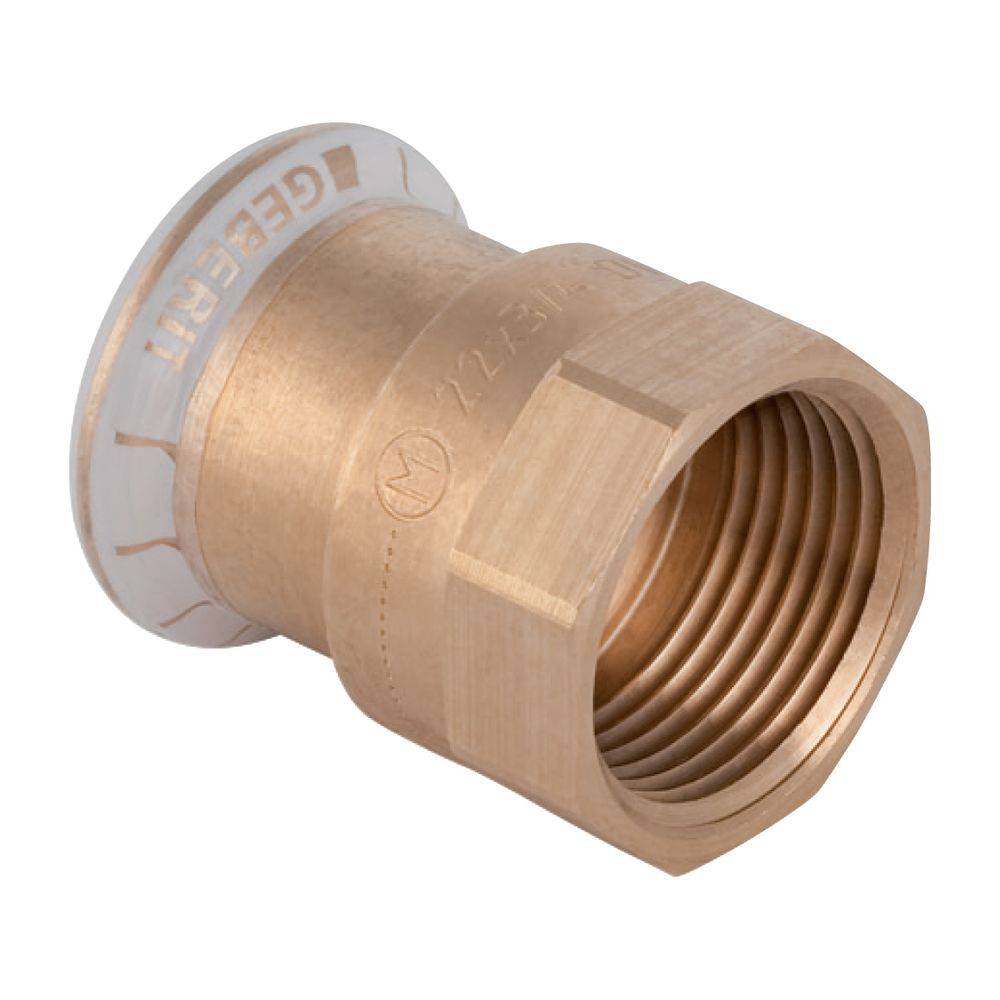 Geberit Übergangsfitting, Mapress Kupfer, Ø42mm × Rp1 1/2", Innengewinde, Kupfer, 1 Stk.
