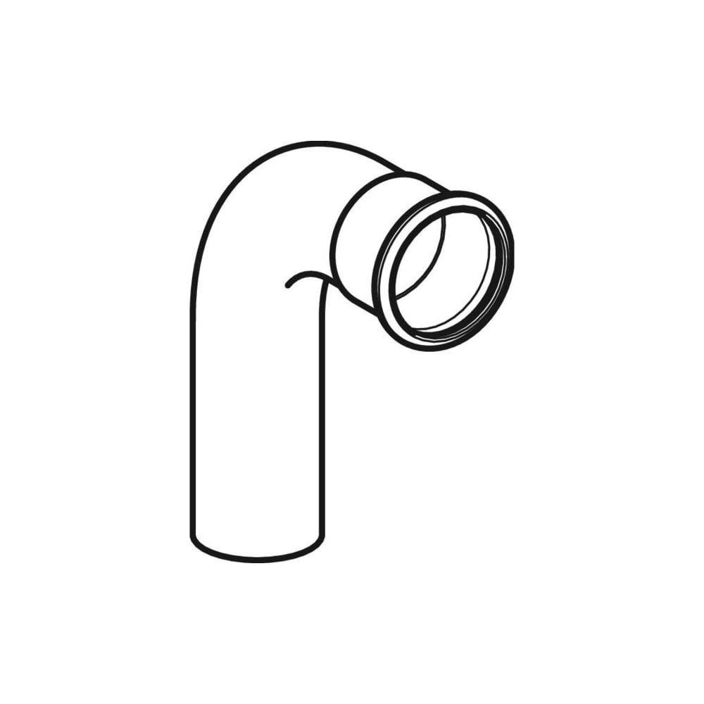 Geberit GE Mapress, C-Stahl Bogen, 90 Grad, d35mm, eins. Einschubende, verzinkt, 1 Stk.